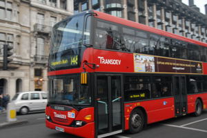Travel Planning for International travel has it's own list of details / Double-decker Bus, London, U.K. - (c) 2006 Ted Grellner