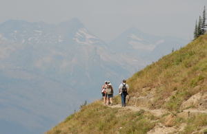 Include a Hike in your Travel Plans / Highline Trail, Glacier N.P., Montana - (c) 2006 Ted Grellner