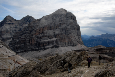Hiking in the Dolomiti, Northern Italy (c) Ted Grellner