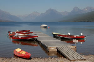 Keep your camera always with you / Rental Boats Lake MacDonald, Glacier N.P. - (c) 2006 Ted Grellner