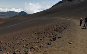 Some Activities can be missed when not planning the trip yourself / Sliding Sands Trail in Haleakala N.P., Maui, HI (c) 2007 Ted Grellner